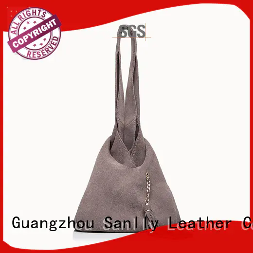 Sanlly size cool leather tote bags free sample for shopping