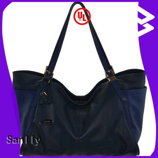 Sanlly leather italian handbags company for women