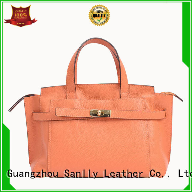 Sanlly Best pure leather purse Supply for modern women