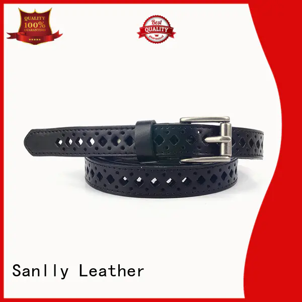 Sanlly customized cream ladies belt manufacturers
