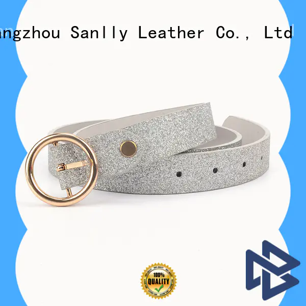 Breathable womens belt with buckle woven get quote