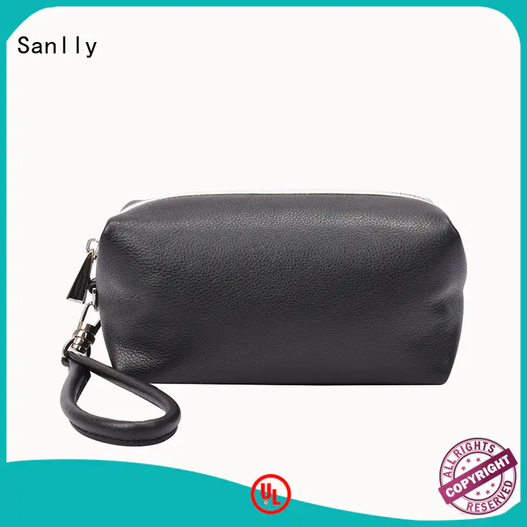 Sanlly coin women's leather wristlet wallet free sample for shopping