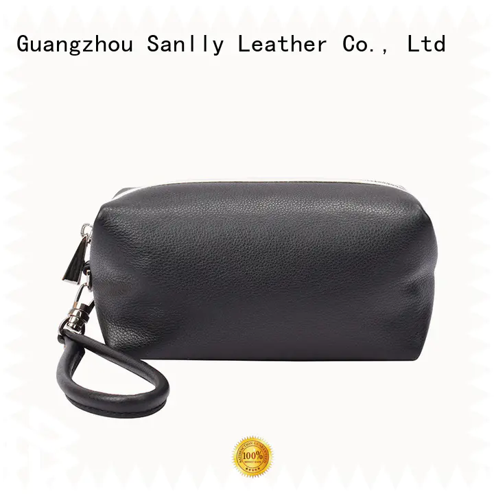 Sanlly high-quality leather wristlets for women ODM for women