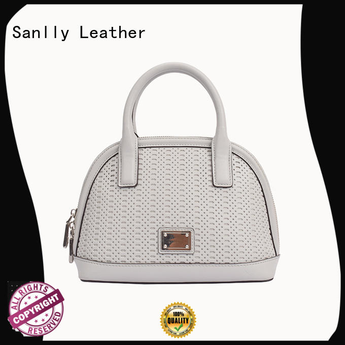 Sanlly quality blue leather handbags and purses Supply