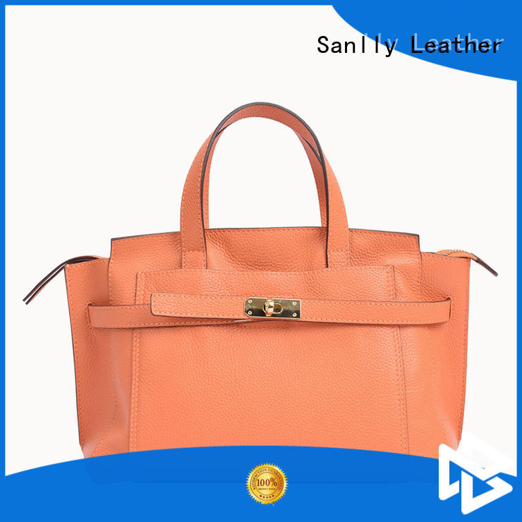 Sanlly work women's leather handbags OEM for modern women