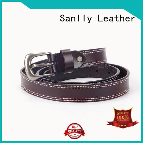 Sanlly durable mens luxury leather belts Suppliers for girls