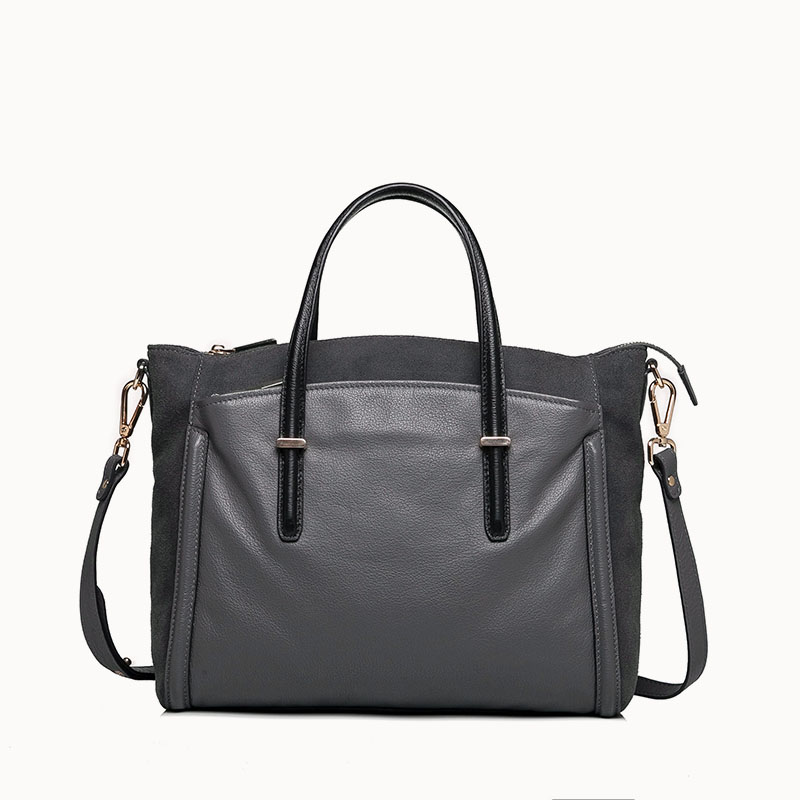 custom dark brown handbag handbag manufacturers for women-1