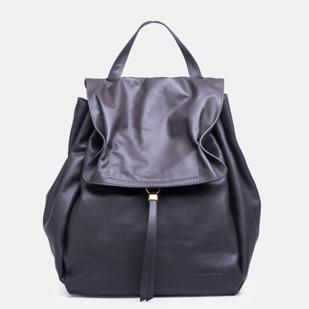 Sanlly top leather backpack bag company for women-2