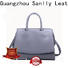 Sanlly Wholesale black leather side bag bulk production for girls