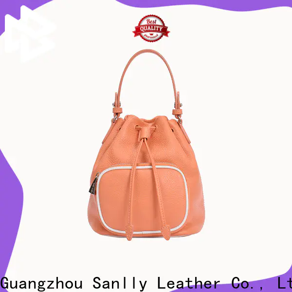 Sanlly portable ladies leather bags online for wholesale for girls