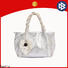 Sanlly business leather handbag sale online bulk production for girls