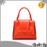 Sanlly design leather tote with shoulder strap for wholesale for women