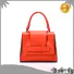 Sanlly design leather tote with shoulder strap for wholesale for women