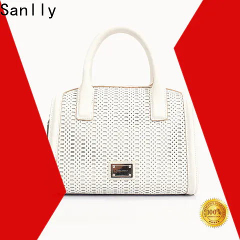 Sanlly leather side clutch bag factory for summer