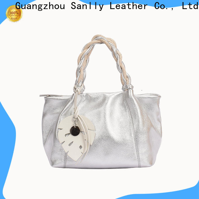 Sanlly business it leather bag for business for modern women