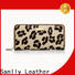 Sanlly Breathable female leather wallet customization for women