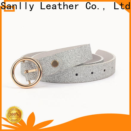 Sanlly Custom womens fashion leather belts company