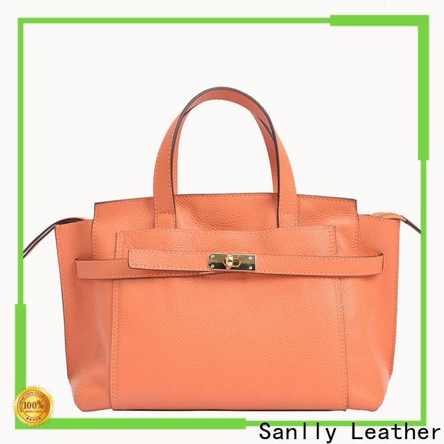 Sanlly genuine green leather handbags Suppliers for shopping