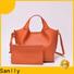 Sanlly high-quality women's large leather handbags free sample