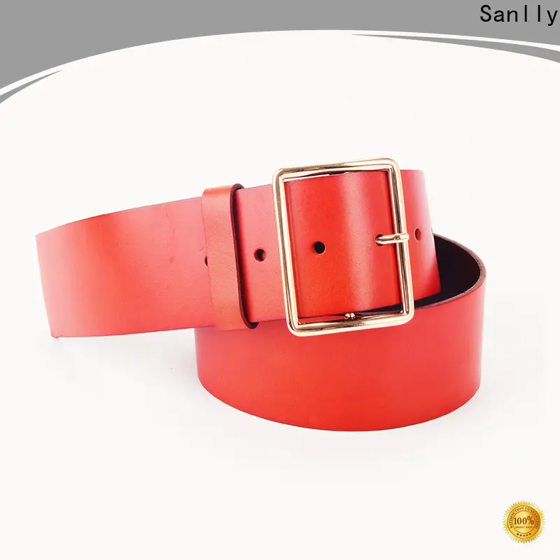 Sanlly durable casual male belts company for girls