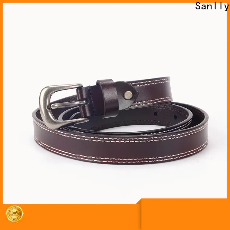 Sanlly Custom expensive mens belts for men