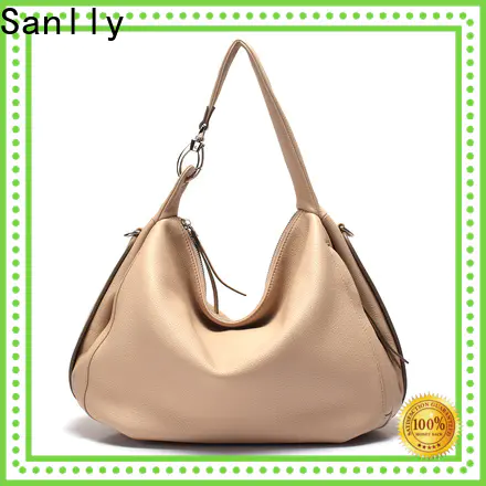 Best brown leather bag ladies handbag factory for summer
