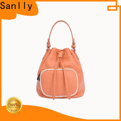 Sanlly suede vintage leather bag Supply for women