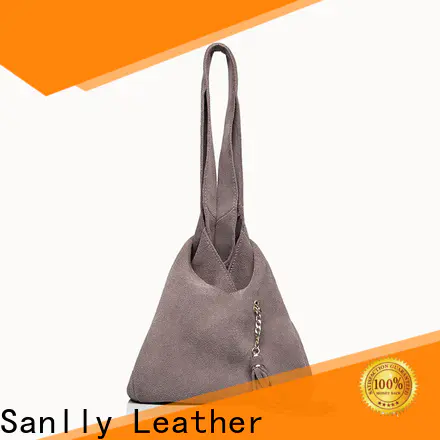 latest simple black leather tote suede for wholesale for single shoulder