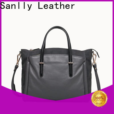 Sanlly handbag womens large leather tote free sample