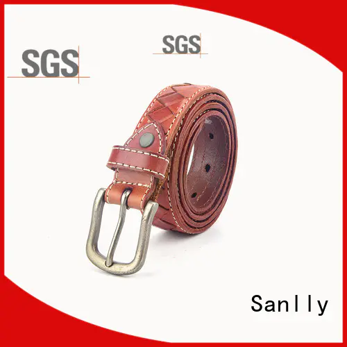 Sanlly Breathable fancy mens leather belts get quote for shopping