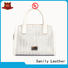 business leather satchel handbags stylish for shopping Sanlly