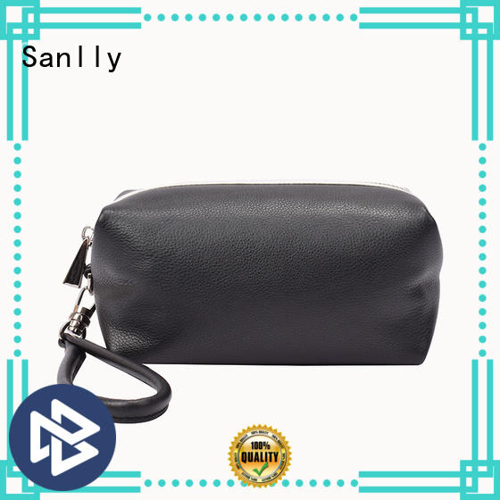 Sanlly coin leather wristlets for women ODM for girls