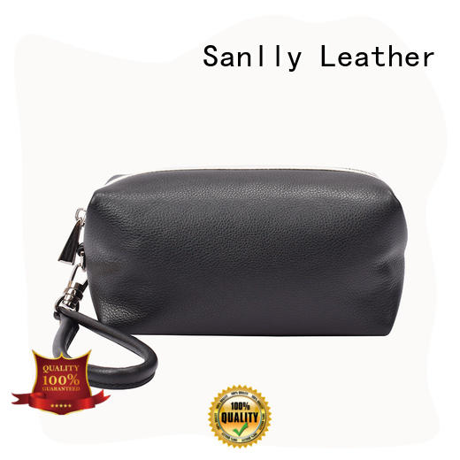 Sanlly women women's leather wristlet wallet OEM for modern women