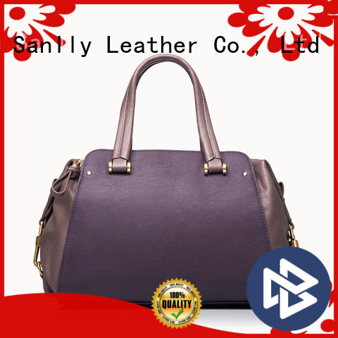 Sanlly crossbody womens leather tote bag customization for modern women