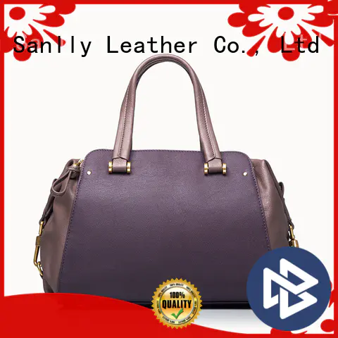 Sanlly crossbody womens leather tote bag customization for modern women