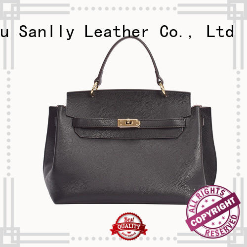 Sanlly customized leather clutch handbag bulk production