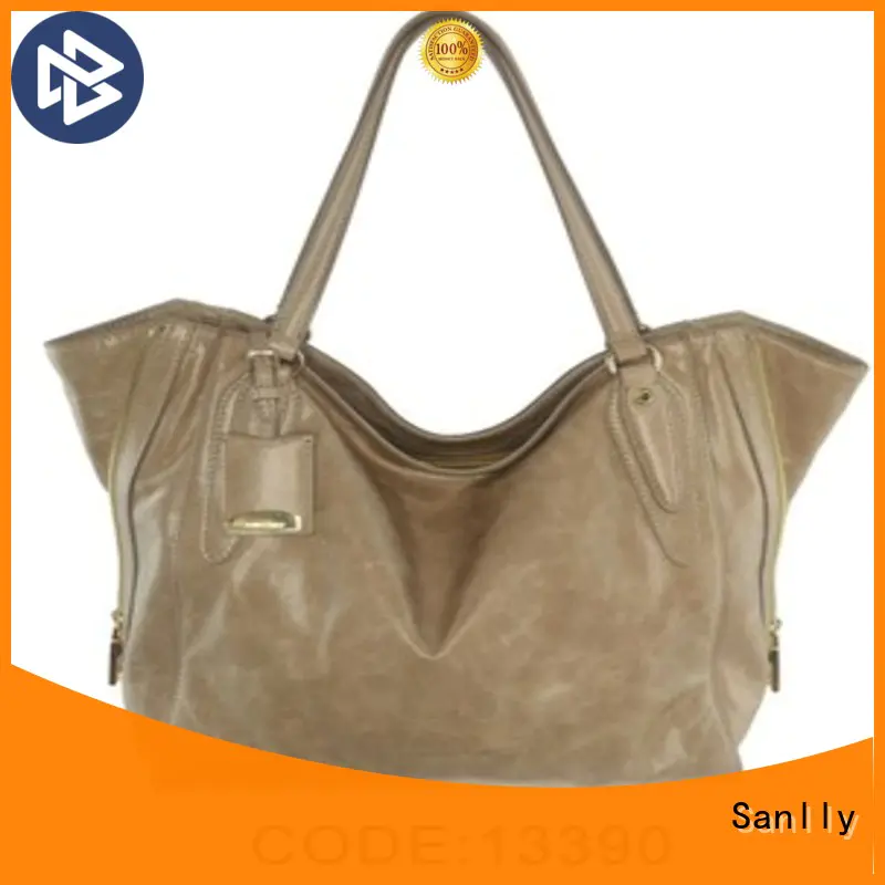 Sanlly leather ladies leather handbags winter suede for fashion