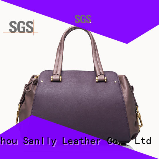 Sanlly suede leather backpack handbag for wholesale for girls