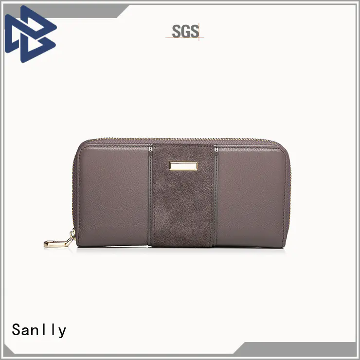 Sanlly latest womens leather mini wallet for business for modern women