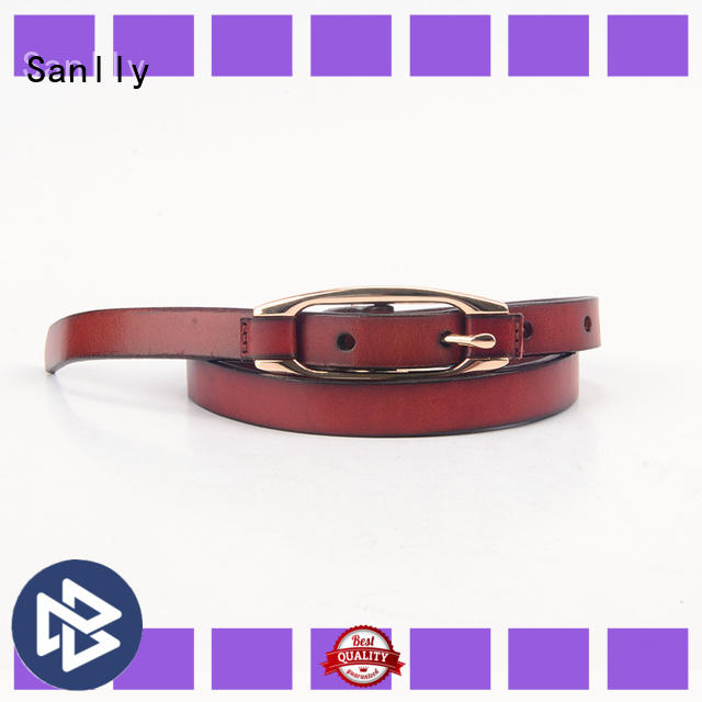 Sanlly belts mens formal brown belts factory for shopping