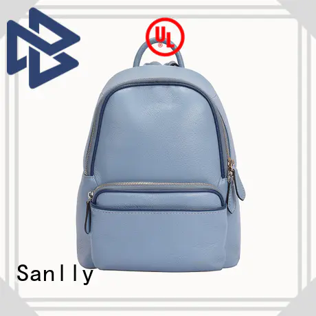 Sanlly durable ladies leather backpack bags for wholesale for modern women