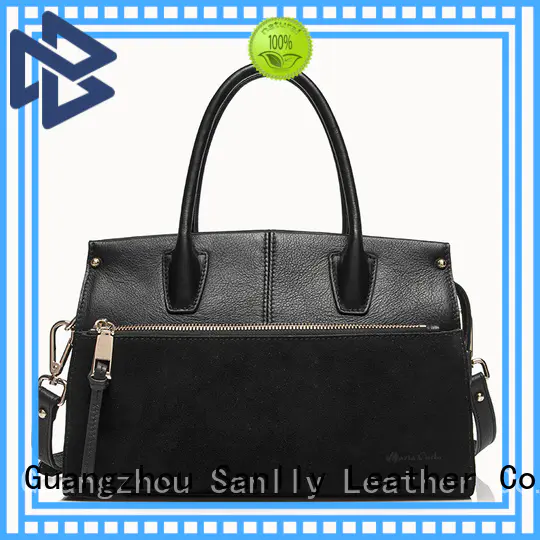 Sanlly on-sale best women's leather handbags ODM for girls