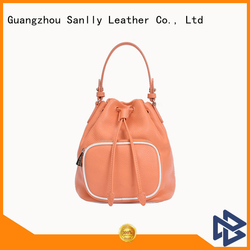 Sanlly bag ladies leather tote bag ODM for single shoulder