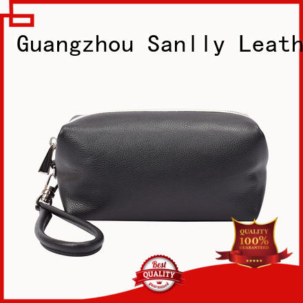 Sanlly high-quality ladies leather wristlets for wholesale for women