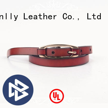Breathable silver belt mens fashion company for men