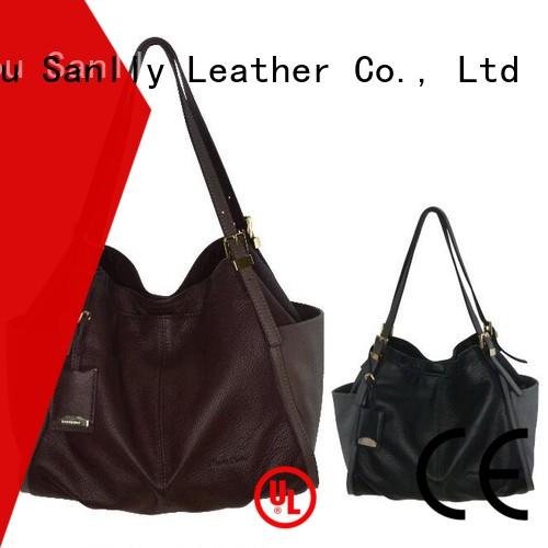 Sanlly wristlet ladies leather handbags stylish for fashion