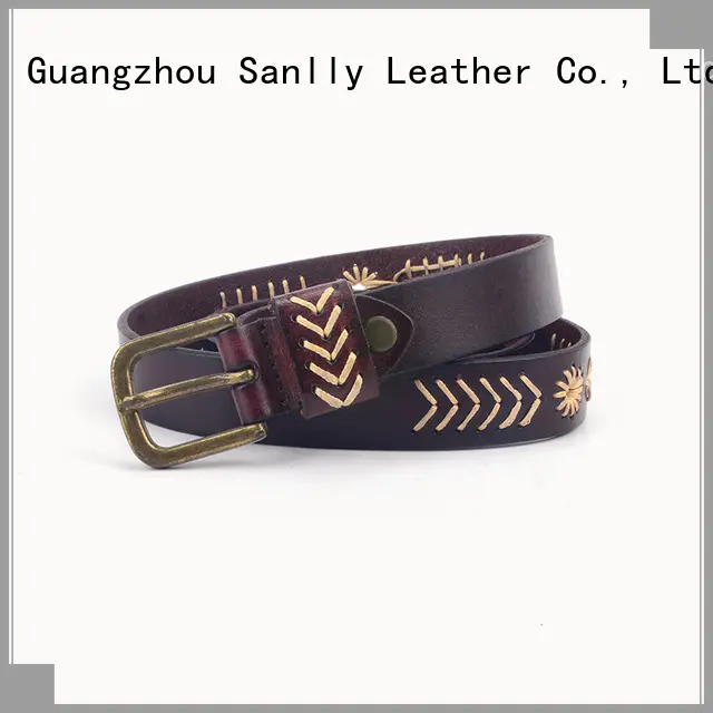 men's leather belts fashion for men Sanlly