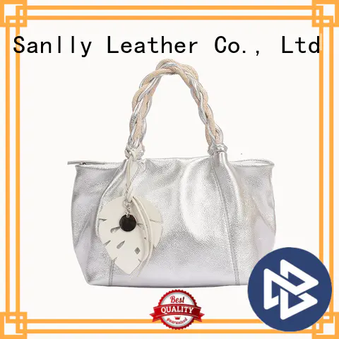 Sanlly funky womens leather tote handbags supplier for shopping