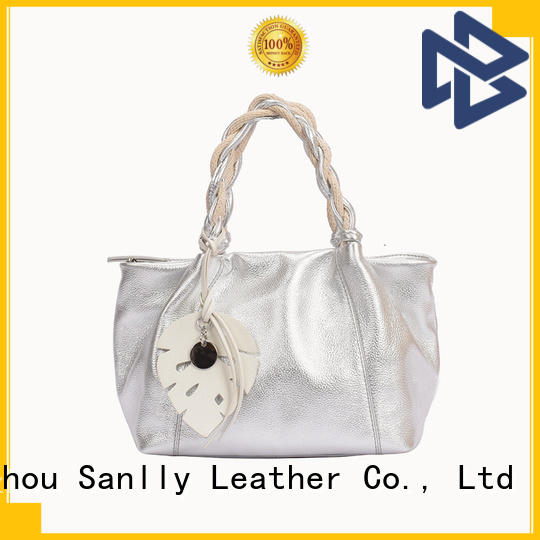 Sanlly portable where to buy leather bags for business for girls