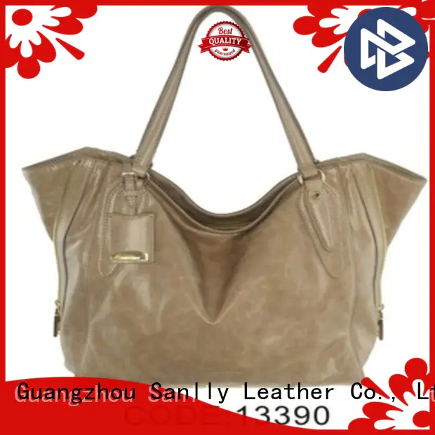 Sanlly leather bags leather handbags Supply for women
